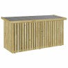 Boîte de Rangement de Jardin Naturel 119 x 44 x 58,5 cm 520542520542