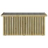 Boîte de Rangement de Jardin Naturel 119 x 44 x 58,5 cm 520542520542