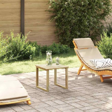 table Naturel 40 x 40 x 36 cm Pinède imprégnée 520562520562