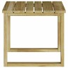 table Naturel 40 x 40 x 36 cm Pinède imprégnée 520562520562