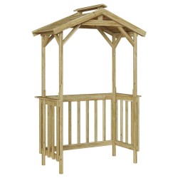 Abri pour barbecue 133,5 x 63 x 200 cm Pinède imprégnée 520563520563