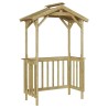 Abri pour barbecue 133,5 x 63 x 200 cm Pinède imprégnée 520563520563
