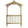 Abri pour barbecue 133,5 x 63 x 200 cm Pinède imprégnée 520563520563