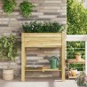 Jardin haut Marron 85,5 x 46,5 x 96 cm Pinède imprégnée 520564520564