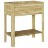 Jardin haut Marron 85,5 x 46,5 x 96 cm Pinède imprégnée 520564520564