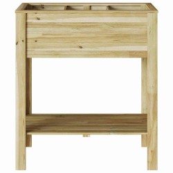 Jardin haut Marron 85,5 x 46,5 x 96 cm Pinède imprégnée 520564520564