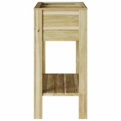 Jardin haut Marron 85,5 x 46,5 x 96 cm Pinède imprégnée 520564520564
