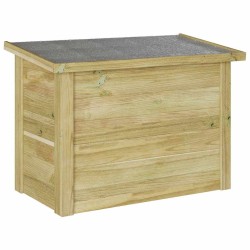 Boîte de rangement Naturel 80 x 44,5 x 57,5 cm Pinède imprégnée 520571520571