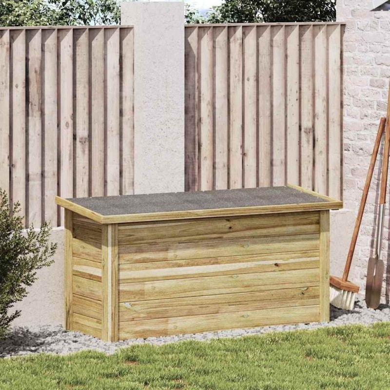 Boîte de rangement Naturel 119 x 44,5 x 58 cm Pinède imprégnée 520572520572