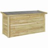 Boîte de rangement Naturel 119 x 44,5 x 58 cm Pinède imprégnée 520572520572