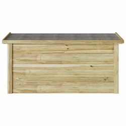 Boîte de rangement Naturel 119 x 44,5 x 58 cm Pinède imprégnée 520572520572