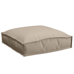Coussin 2 pcs Taupe 40 x 40 x 8 cm Tissu Oxford 520581520581