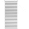 Stores vénitiens Argenté 130 x 55 cm Aluminium 520603520603
