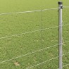 Clôture de prairie Argenté 50 x 1,2 m Acier galvanisé 520608520608