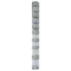 Clôture de prairie Argenté 50 x 1,2 m Acier galvanisé 520610520610