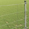 Clôture de prairie Argenté 50 x 1 m Acier galvanisé 520612520612