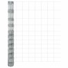 Clôture de prairie Argenté 25 x 1,4 m Acier galvanisé 520648520648