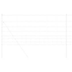 Clôture Sauvage Galvanisé à chaud 1000 x 100 x 0,18 cm Fer 520656520656