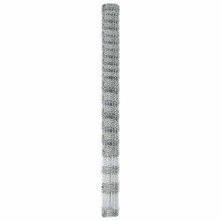 Clôture de prairie Argenté 25 x 1,6 m Acier galvanisé 520662520662