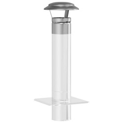 Housse de pluie pour cheminée Argenté 20 x 20 x 18 cm 520679520679