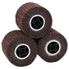 Rouleaux de ponçage 3 pcs Marron 12 x 12 x 10 cm 520680520680