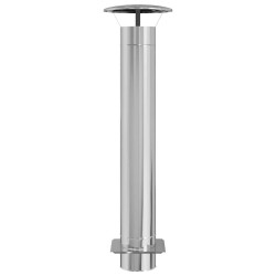 Extension de Conduit Argenté 35 x 35 x 132 cm Acier inoxydable 520681520681