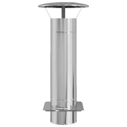 Extension de Conduit Argenté 35 x 35 x 82 cm Acier inoxydable 520686520686