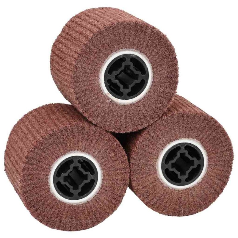 Rouleaux de ponçage 3 pcs Marron 12 x 12 x 10 cm 520687520687