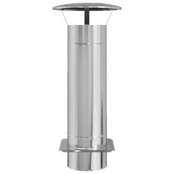 Extension de Conduit Argenté 35 x 35 x 82 cm Acier inoxydable 520696520696