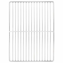 Grille de barbecue Argenté 40 x 30 cm Acier inoxydable 520698520698
