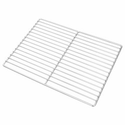 Grille de barbecue Argenté 40 x 30 cm Acier inoxydable 520698520698