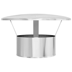 Housse de pluie pour cheminée Argenté 35 x 35 x 20 cm 520700520700