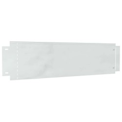 Bordures de pelouse 5 pcs Argenté 100 x 25 x 0,07 cm 520708520708