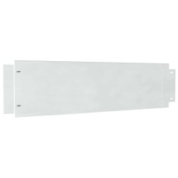 Bordures de pelouse 5 pcs Argenté 100 x 25 x 0,07 cm 520708520708