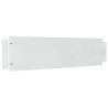 Bordures de pelouse 5 pcs Argenté 100 x 25 x 0,07 cm 520708520708