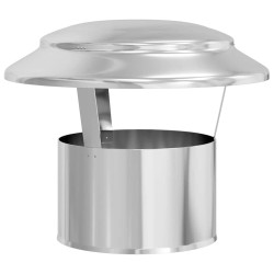 Housse de pluie pour cheminée Argenté 25 x 25 x 20 cm 520715520715