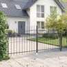 Porte Double Woerden Gris 299,5 x 149,5 cm Acier 520716520716