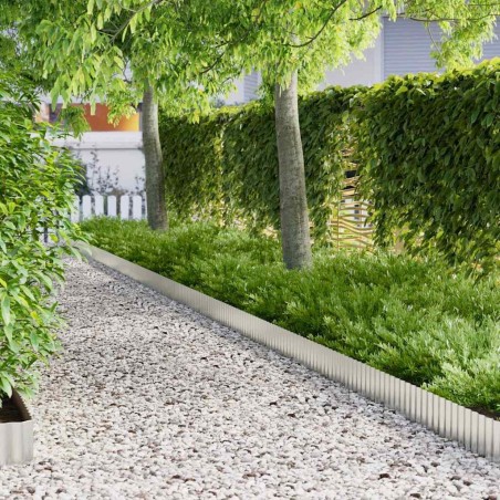 Bord de pelouse Argenté 1000 x 20 x 0,03 cm 520717520717