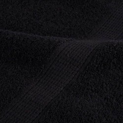 Serviette Invité SOLUND 25 pcs Noir 100 x 200 cm 550 gsm 520720520720