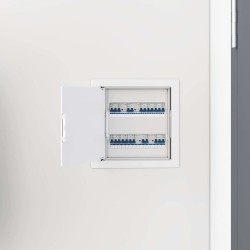 Panneaux d'Accès 2 pcs Blanc 20 x 20 cm Plastic ABS 520730520730