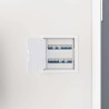 Panneaux d'Accès 2 pcs Blanc 20 x 20 cm Plastic ABS 520730520730