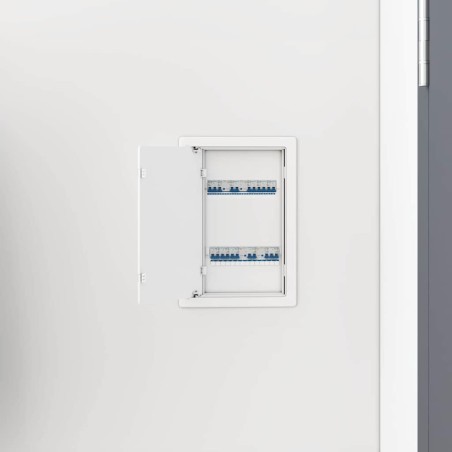 Panneaux d'Accès 2 pcs Blanc 15 x 23 cm Plastic ABS 520731520731