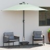 Pied de parasol Noir 45 x 25 x 45 cm Granite 520732520732