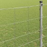 Clôture de prairie Argenté 50 x 1,4 m Acier galvanisé 520735520735