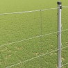 Clôture de prairie Argenté 50 x 1,6 m Acier galvanisé 520741520741