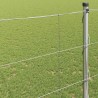Clôture de prairie Argenté 50 x 1,5 m Acier galvanisé 520743520743