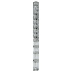 Clôture de prairie Argenté 50 x 1,5 m Acier galvanisé 520743520743