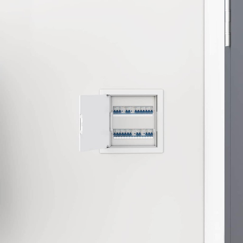 Panneaux d'Accès 2 pcs Blanc 15 x 15 cm Plastic ABS 520744520744