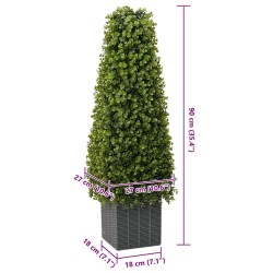 Tour en Herbe Eucalyptus Vert 27 x 27 x 90 cm Plastique 520749520749
