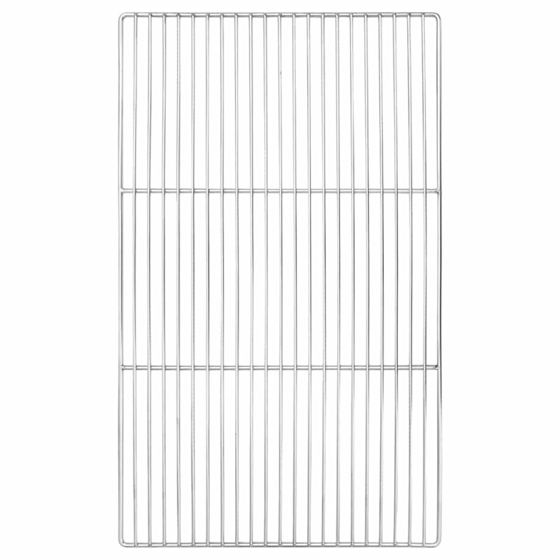 Grille de barbecue Argenté 67 x 40 cm Acier inoxydable 520751520751